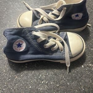 Converse Kids High-Top Sneakers - Navy